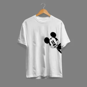 white-mickey t-shirt